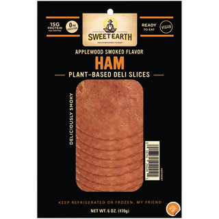Ham, Plant-Based, Deli Slices, Applewood Smoked Flavor