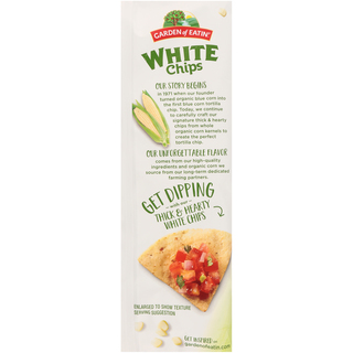 Corn Tortilla Chips, White Chips with a Touch of Lime