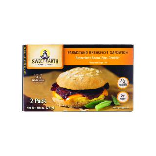Farmstand Flaxbread, Breakfast Sandwich