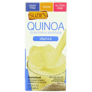 Quinoa Beverage, Vanilla Sweetened with Agave