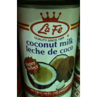 La Fe Coconut Milk 14 Oz