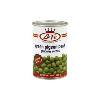 La Fe Green Pigeon Peas 15 Oz