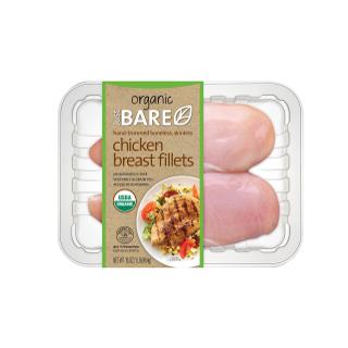 Chicken Breast Fillets, Organic, Boneless, Skinless