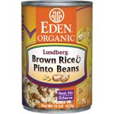 Eden Brown Rice & Pinto Beans 15 Oz