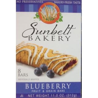 Soft Baked Bars, Blueberry Flavored
