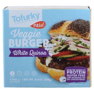 Veggie Burger, White Quinoa