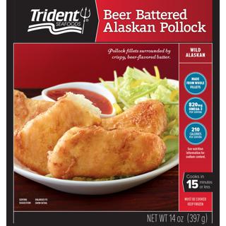 Alaskan Pollock, Beer Battered