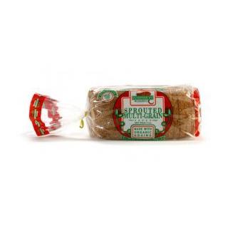 Freshly Sprouted Wheat Rye Seed Bread