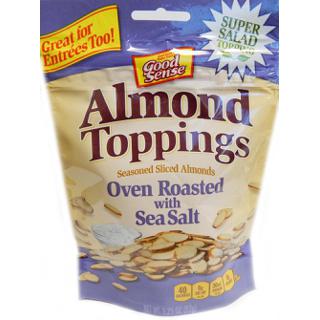 Almond Toppings, Oven Roasted with Sea Salt