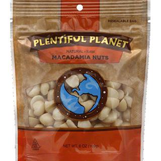 Plentiful Planet Macadamia Nuts 6 Oz