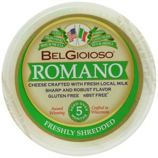 Freshly Shredded Romano Cheese