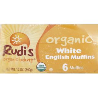 Organic White English Muffins