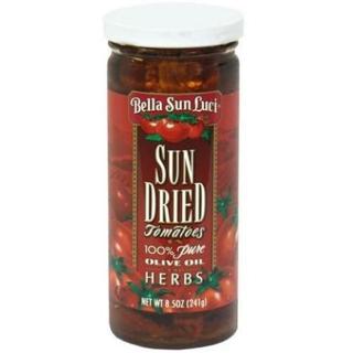 Sun Dried Tomato Halves with Premium Olive Oil with Italian Herbs