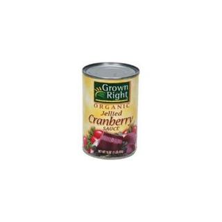 Grown Right Cranberry Sauce 14 Oz