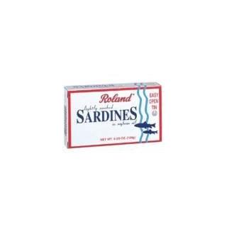 Roland Sardines In Soybean Oil 4.4 Oz