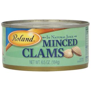 Clams, Minced