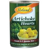 Roland Whole Artichoke Hearts Jumbo 13.75 Oz