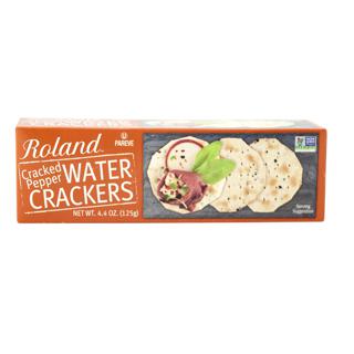 Water Crackers, Cracked Pepper