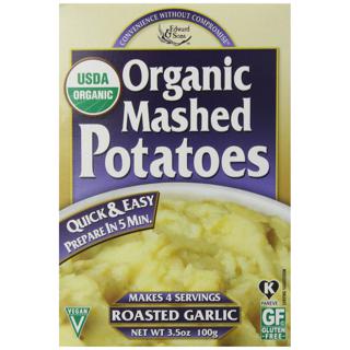 Organic mashed potatoes