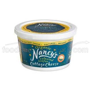 Cottage Cheese, Organic, Cultured, Lowfat