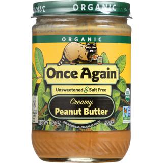Unsweetened Creamy Peanut Butter