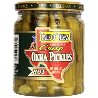 Crisp Okra Pickles