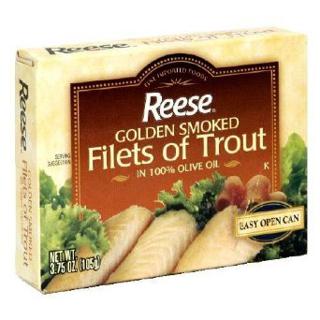 Golden Smoked Fillets of Trout