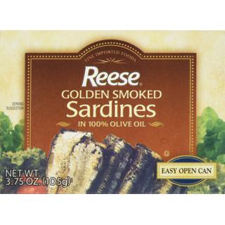 Sardines, Golden Smoked