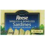 Sardines, Low Sodium, Skinless & Boneless