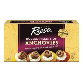 Anchovies, Rolled Fillets