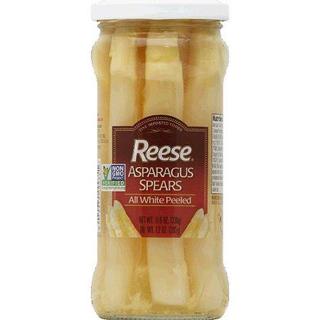 Asparagus Spears, All White Peeled