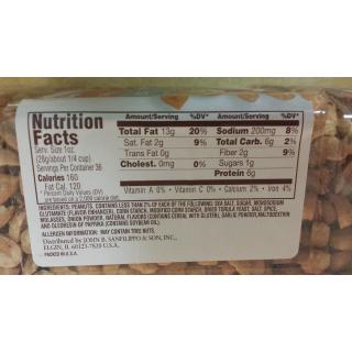 Peanuts, Sea Salt Dry Roasted