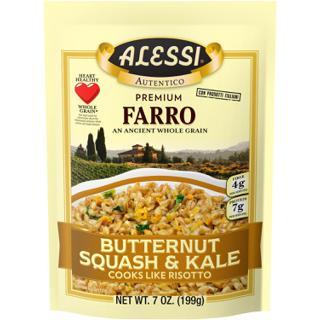 All Natural Farrro, an Ancient Whole Grain, Butternut Squash & Kale