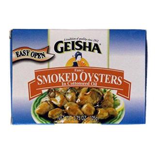 Fancy Smoked Oysters in Cottonseed Oil