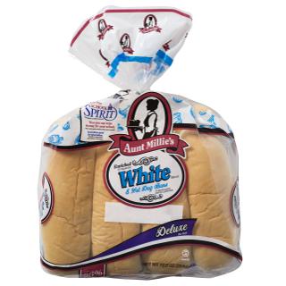 White Hot Dog Buns