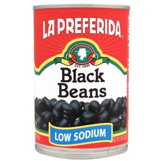 Black Beans, No Added Salt