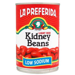 Bajo En Sodio Frijoles Colorados