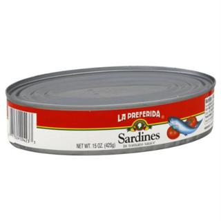 La Preferida Sardines 15 Oz