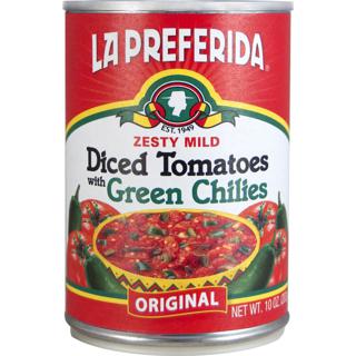 Diced Tomatoes with Green Chilies