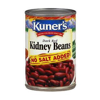 Dark Red Kidney Beans, No Salt Added