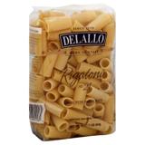Delallo No. 21 Cut Rigatoni Pasta 16 Oz