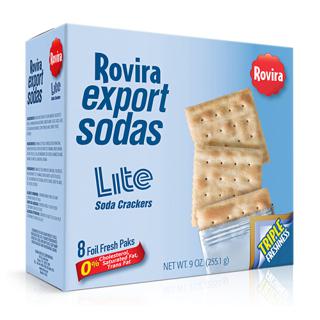 Export Sodas Lite Crackers