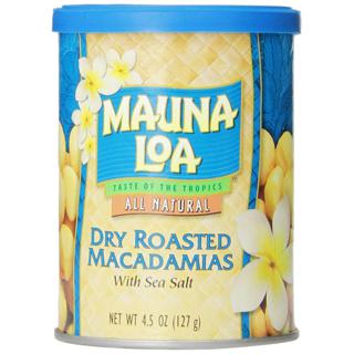 Dry Roasted Macadamias with Sea Salt