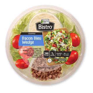Chopped Salad, Bacon Bleu Wedge