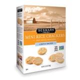 Mini Rice Crackers, Simply Salted
