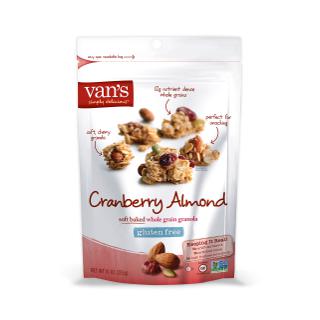 Soft Baked Whole Grain Granola, Cranberry Almond
