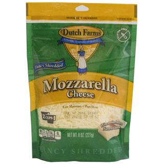 Mozzarella Cheese, Fancy Shredded