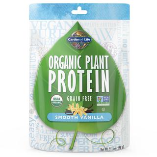Organic Plant Protein, Smooth Vanilla