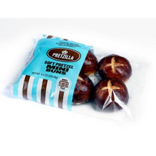 Soft Pretzel Mini Buns