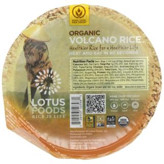Organic Volcano Rice